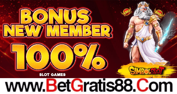 SIMBOLSLOT BONUS NEW MEMBER 100%