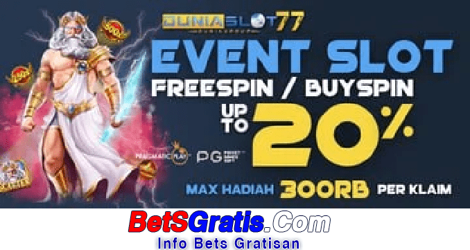 Duniaslot77 Freebet Gratis Rp 10.000 Tanpa Deposit