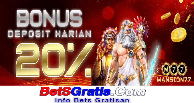 Mansion77 Freebet Gratis Rp 10.000 Tanpa Deposit