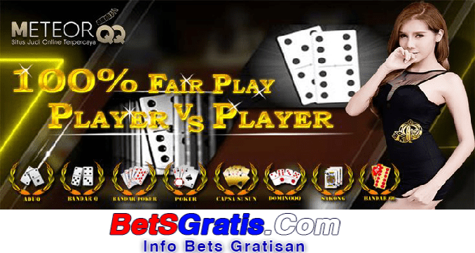 Meteorqq Freebet Gratis Rp 10.000 Tanpa Deposit