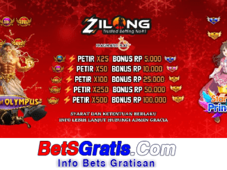 Zilong88 Freebet Gratis Rp 10.000 Tanpa Deposit