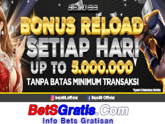 Bejo88 Freebet Gratis Rp 10.000 Tanpa Deposit