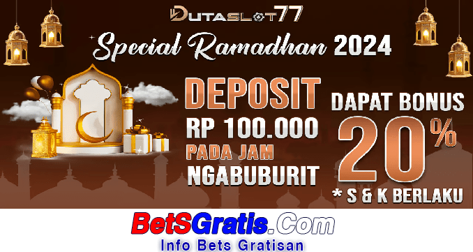 Dutaslot77 Freebet Gratis Rp 10.000 Tanpa Deposit