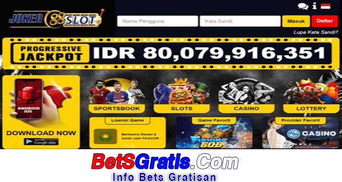 Joker88slot Freebet Gratis Rp 10.000 Tanpa Deposit