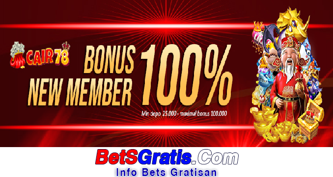 Cair78 Freebet Gratis Rp 10.000 Tanpa Deposit