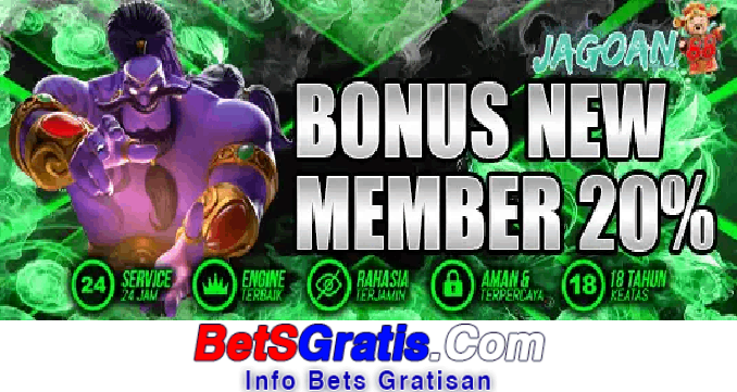 Jagoan88 Freebet Gratis Rp 15.000 Tanpa Deposit