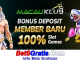 Macauklub Freebet Gratis Rp 10.000 Tanpa Deposit