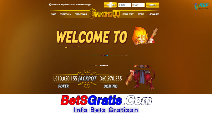 WukongQQ Freebet Gratis Rp 15.000 Tanpa Deposit