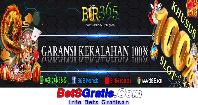 Bir365 Freebet Gratis Rp 15.000 Tanpa Deposit