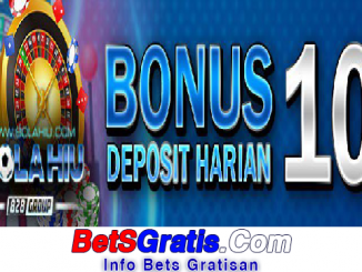 Bolahiu Freebet Gratis Rp 15.000 Tanpa Deposit