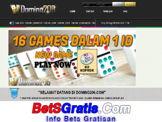 Domino206 Freebet Gratis Rp 15.000 Tanpa Deposit