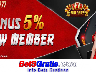 Fungame777 Freebet Gratis Rp 15.000 Tanpa Deposit