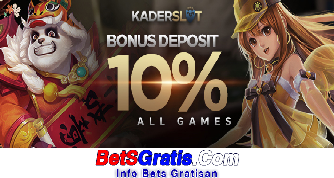 Kaderslot Freebet Gratis Rp 15.000 Tanpa Deposit