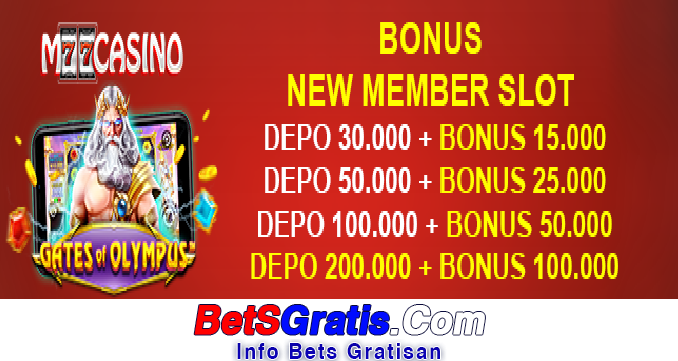 M77casino Freebet Gratis Rp 15.000 Tanpa Deposit