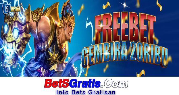 19dewa Freebet Gratis Rp 15.000 Tanpa Deposit