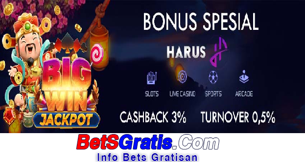 Harusjp Freebet Gratis Rp 15.000 Tanpa Deposit