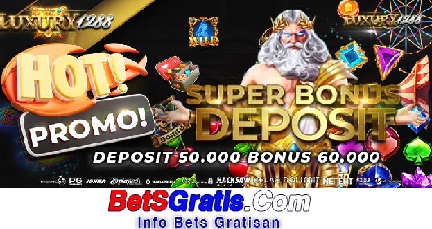 Luxury1288 Freebet Gratis Rp 15.000 Tanpa Deposit