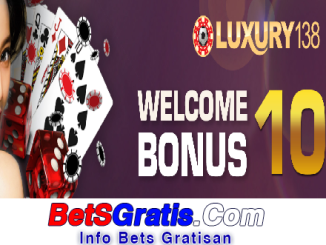 Luxury138 Freebet Gratis Rp 15.000 Tanpa Deposit