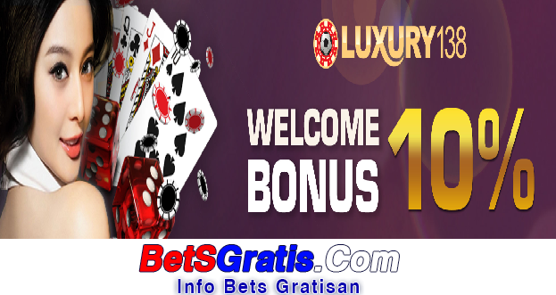 Luxury138 Freebet Gratis Rp 15.000 Tanpa Deposit