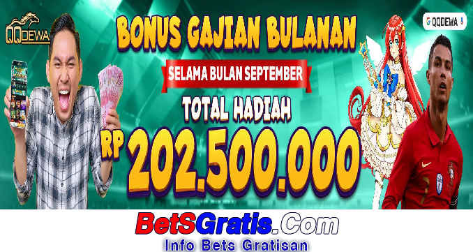 Qqdewa Freebet Gratis Rp 15.000 Tanpa Deposit