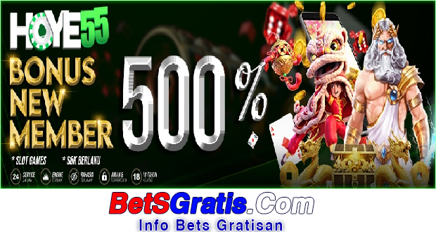 Hoye55 Freebet Gratis Rp 15.000 Tanpa Deposit